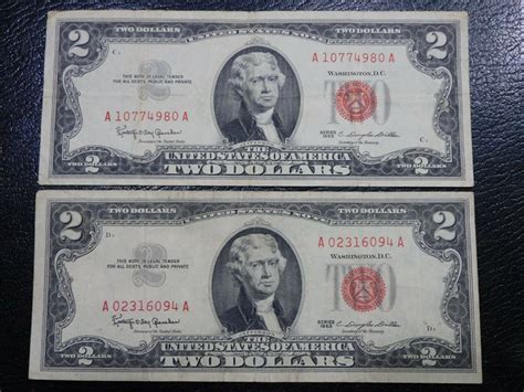 1976 Bicentennial TWO DOLLAR 2 Bill Uncirculated Currency COLORIZED 2-SIDED 19. . 2 dollar bill value chart